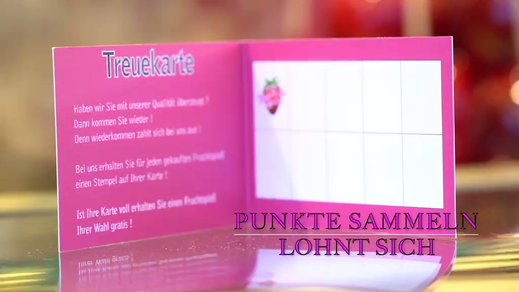 Treuekarte – Punkte sammeln lohnt sich